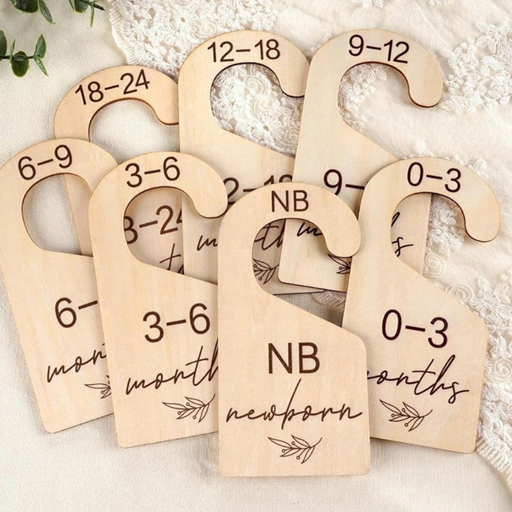 Wooden Baby Closet Dividers